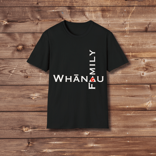 Unisex Softstyle T-Shirt - WHANAU FAMILY